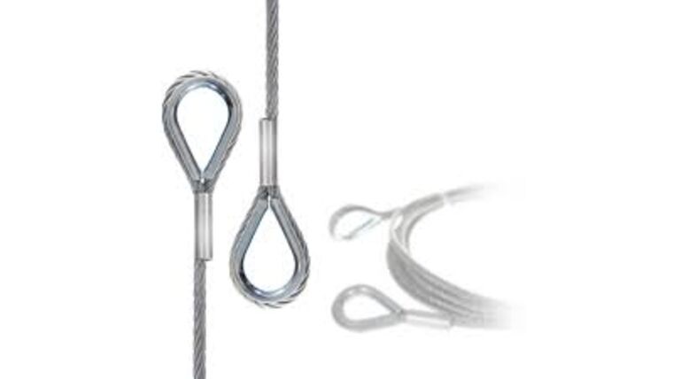 5′ Aircraft Cable w/Thimbles On Both Ends | Rental