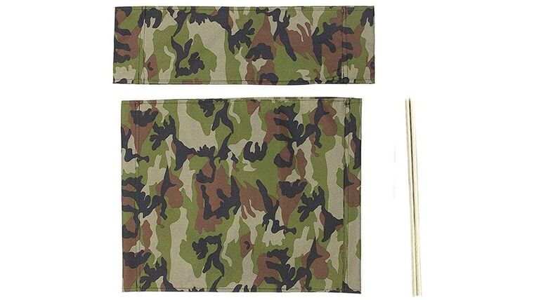 Directors Chair Canvas – Top & Bottom – Camouflage | Rental Directors Chair Canvas – Top & Bottom – Camouflage | Rental