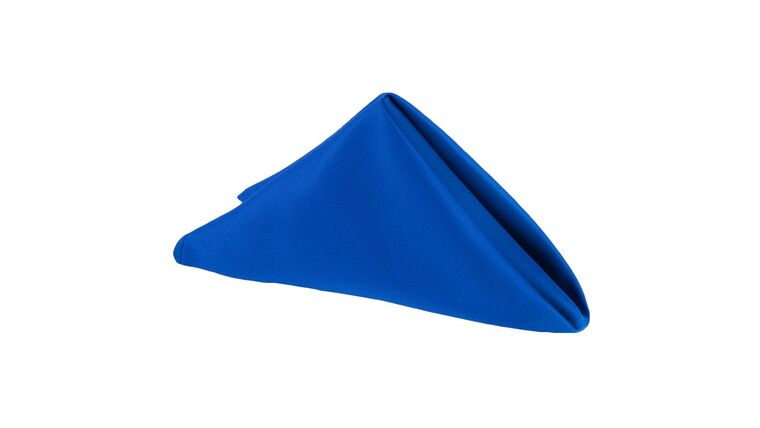 Lamour Satin Napkin 20″x20″ – Royal Blue | Rental