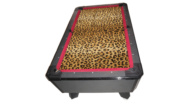 Billiards/Pool Game Table (Leopard Felt) | Rental