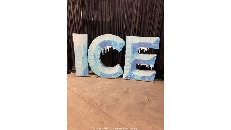 Frozen “ICE” Letters Package Rental | Rental Frozen “ICE” Letters Package Rental | Rental