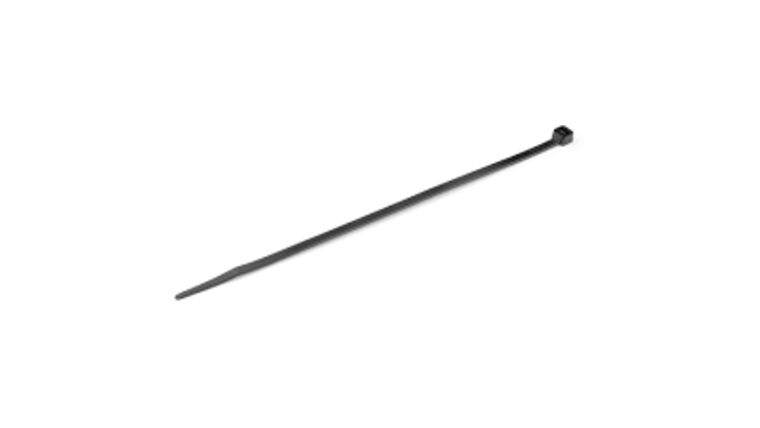 8 In. Black Cable Zip Tie | Rental