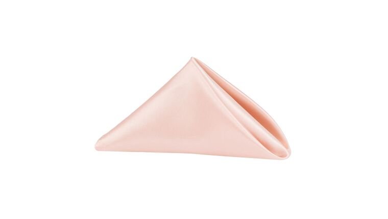 Satin Napkin 20″x20″ – Blush/Rose Gold | Rental