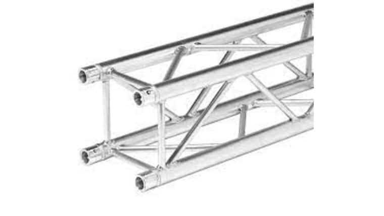 Global Truss – 4.10′ (1.25m) F34 Global Truss Silver Aluminum 12″ Box Truss | Rental Global Truss – 4.10′ (1.25m) F34 Global Truss Silver Aluminum 12″ Box Truss | Rental