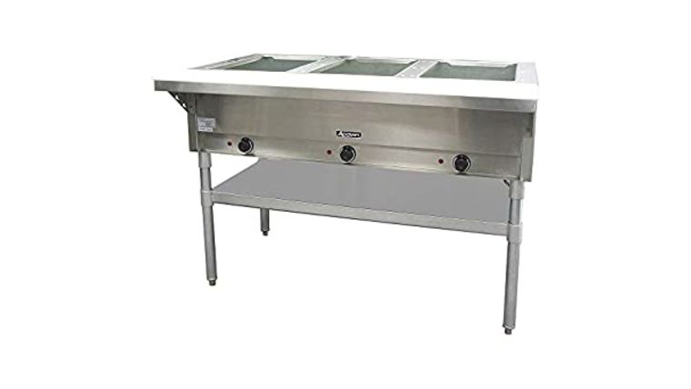 3 Well Electric Steam Table | Rental