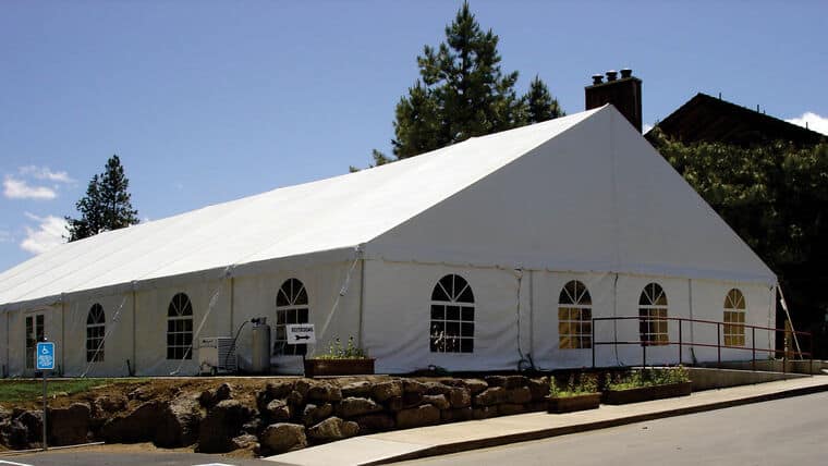 40′ x 120′ Keder Tent – White | Rental 40′ x 120′ Keder Tent – White | Rental