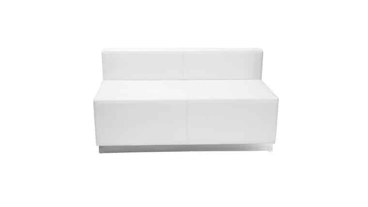 Alon White Loveseat | Rental