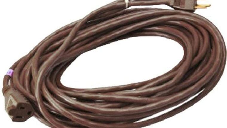 Power Cable | Brown | 14/3 | 10' | Rental