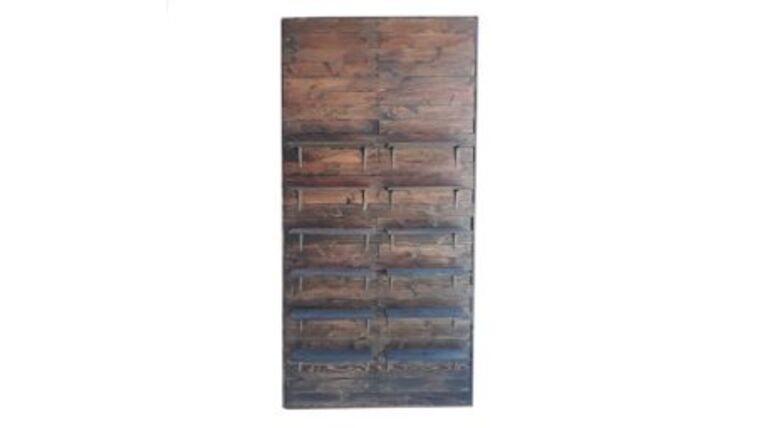 Wood – Rustic Wall w/Shelving | Rental