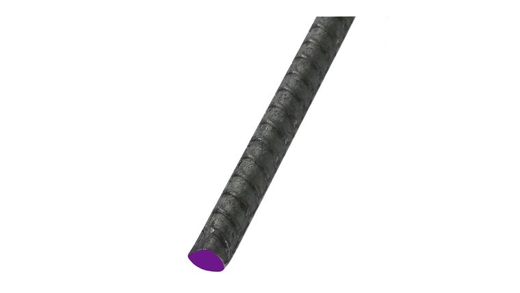 0.625-in x 48in Gray Steel #5 Rebar | Rental 0.625-in x 48in Gray Steel #5 Rebar | Rental