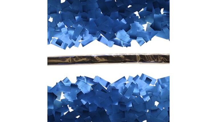 Blue Metallic Confetti – Sleeve | Rental