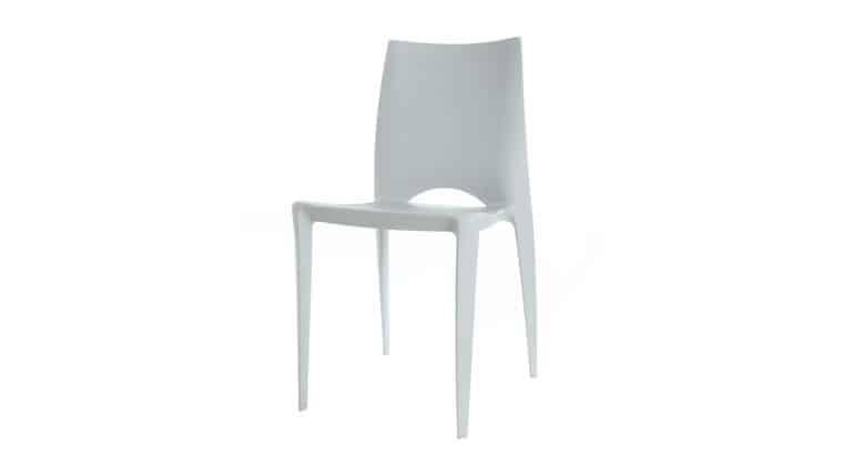 Crescent Chair – White | Rental Crescent Chair – White | Rental