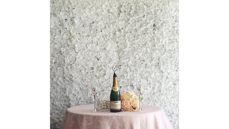 Flower Wall – UV Protected White Hydrangea Flower Wall Mat Panel | Rental Flower Wall – UV Protected White Hydrangea Flower Wall Mat Panel | Rental