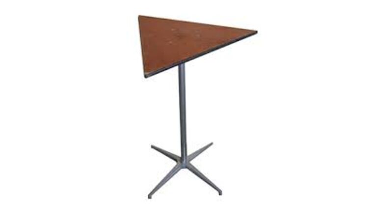 30″ Triangle High Boy Cocktail Table Kit | Rental 30″ Triangle High Boy Cocktail Table Kit | Rental