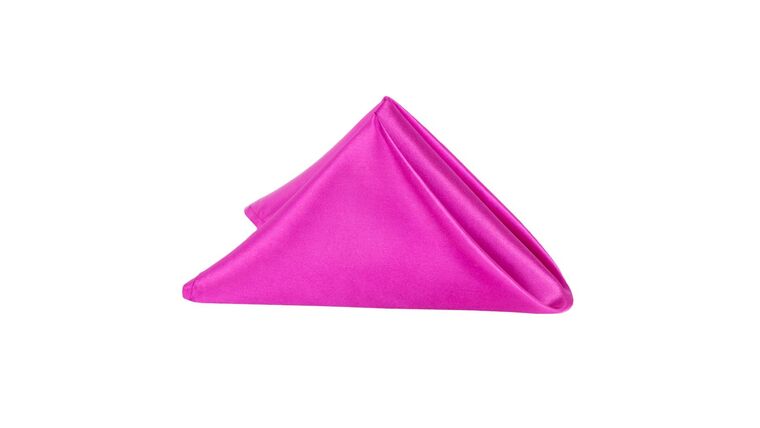 Satin Napkin 20″x20″ – Magenta Violet | Rental