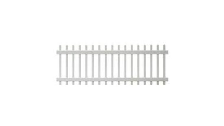 4′ x 30″ White Wood Picket Fence | Rental 4′ x 30″ White Wood Picket Fence | Rental