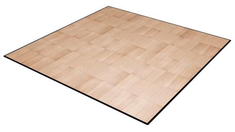 24′ x 24′ Light Maple Dance Floor | Rental