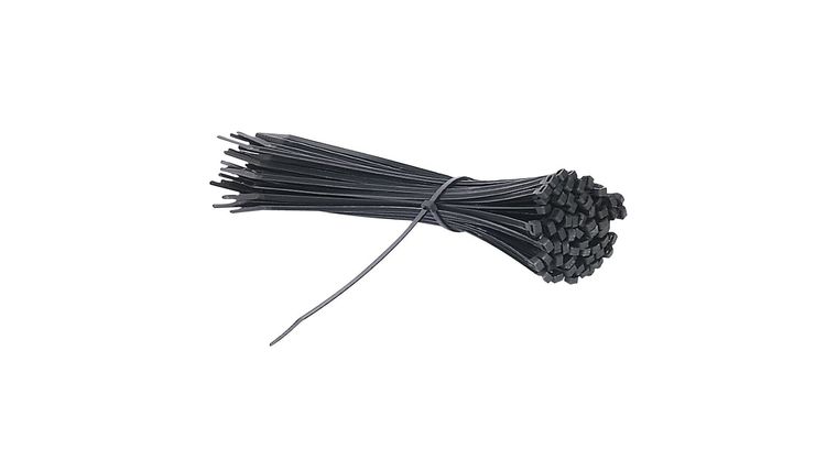 11 In. Black Cable Zip Ties | Rental