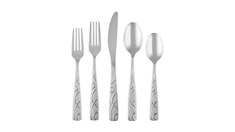 Roam Sand Silver Salad Fork | Rental