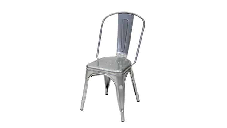 Bistro Chair – Gunmetal Grey | Rental