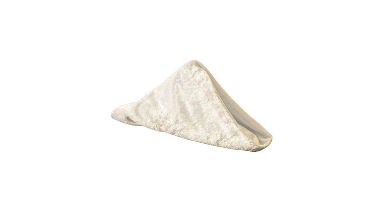 Velvet 20″x 20″ Napkin – Ivory | Rental Velvet 20″x 20″ Napkin – Ivory | Rental