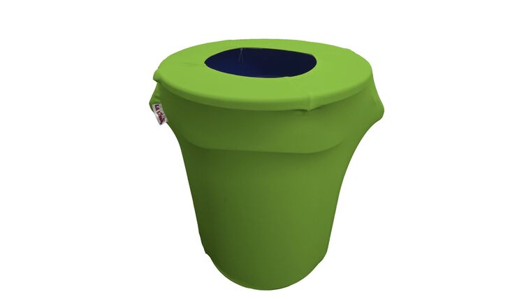 Spandex Trash Can Cover for 32-Gallon – Lime | Rental