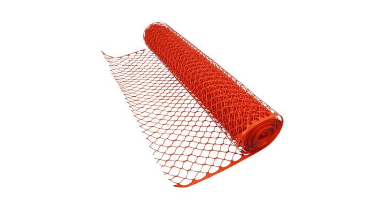 4′ x 100′ Orange Mesh Snow Fence | Rental