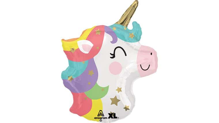21″ Baby Unicorn Anagram Balloon | Rental