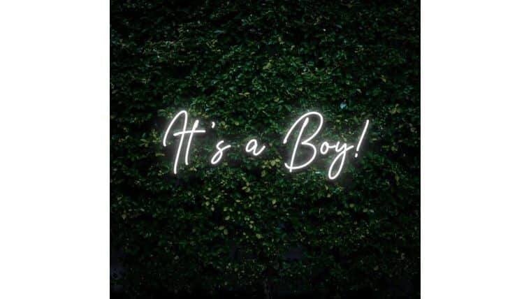 Neon Sign - It's A Boy | Rental