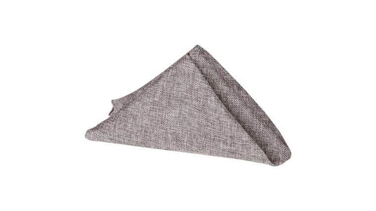 Faux Burlap Napkin 20″x20″ – Grey | Rental Faux Burlap Napkin 20″x20″ – Grey | Rental