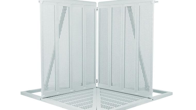 90º Angle Flex Corner Barricade | Rental