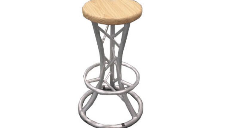 Package – Aluminum Barstool And Truss Table Package | Rental