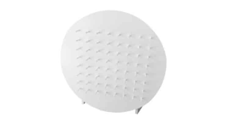 Wood – Donut/Pretzel Wall Round – White | Rental