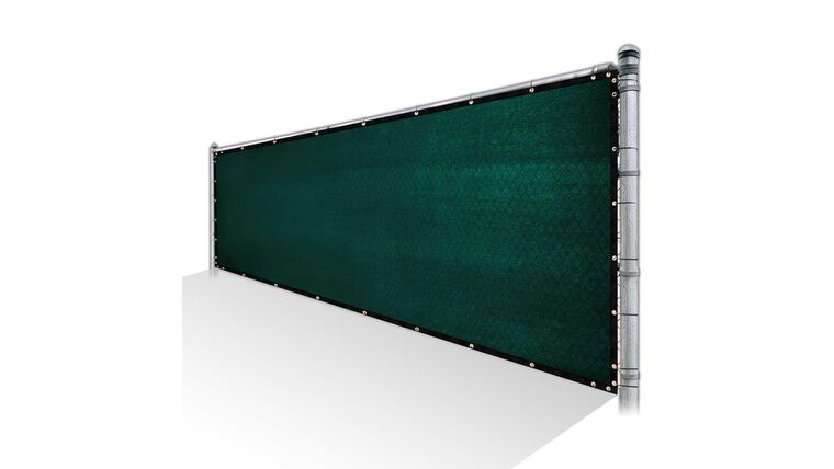 50′ x 7.8” Privacy Wind Screen – Black | Rental