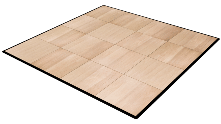 18′ x 18′ Light Maple Dance Floor Rental | Rental