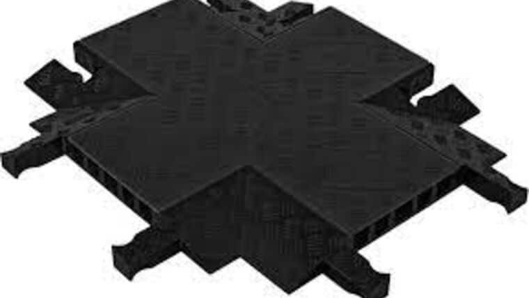 5 Channel Cable Ramp 4-Way Cross | Rental 5 Channel Cable Ramp 4-Way Cross | Rental