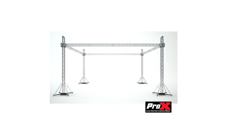 ProX Direct XTP-GS404023 Stage Roofing System 40’W x 40’L x 23’H Includes 4 Chain Hoists | Rental