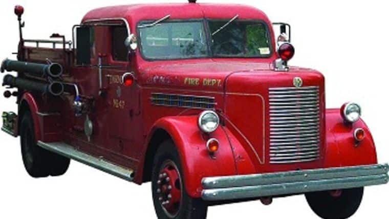 Classic Closed Cab Fire Truck | Rental Classic Closed Cab Fire Truck | Rental