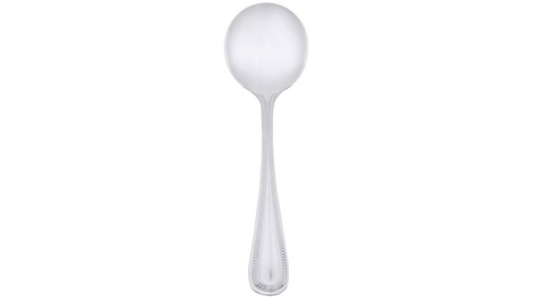Chelsea Beaded Bouillon Spoon | Rental