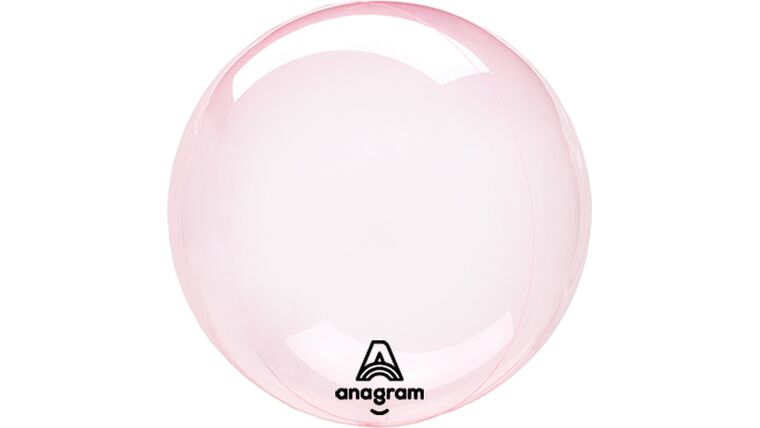 10″ Petite Crystal Clearz Dark Pink Anagram Balloon | Purchase | Rental
