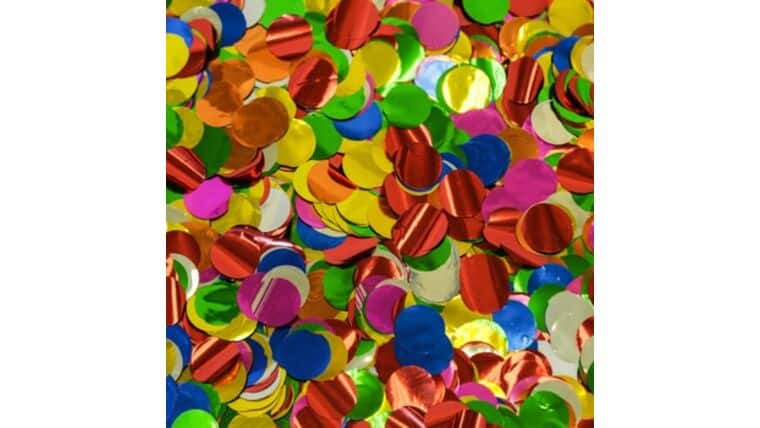 1″ Multicolor Metallic Circles | Purchase | Rental 1″ Multicolor Metallic Circles | Purchase | Rental