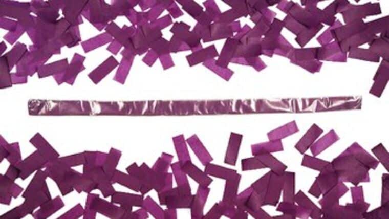 Purple Tissue Confetti – Sleeve | Rental