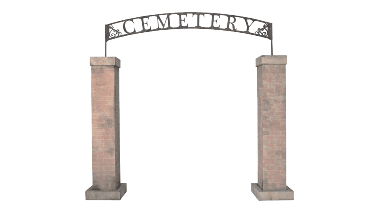 Cemetery Entrance | Rental Cemetery Entrance | Rental