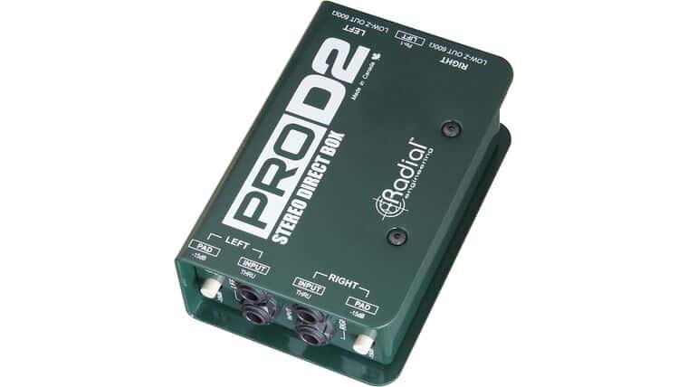 Radial ProD2 Passive 2 Channel Direct Box | Rental