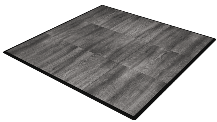 12′ x12′ Smoked Oak Dance Floor Rental | Rental