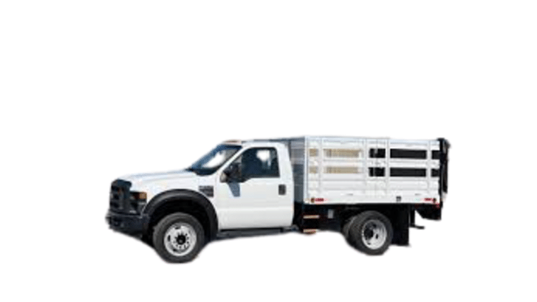 9′ Flatbed Stake Side Gas Truck | Rental 9′ Flatbed Stake Side Gas Truck | Rental
