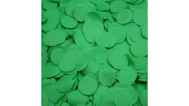 1″ Dark Green Tissue Circles (1lb) | Rental 1″ Dark Green Tissue Circles (1lb) | Rental