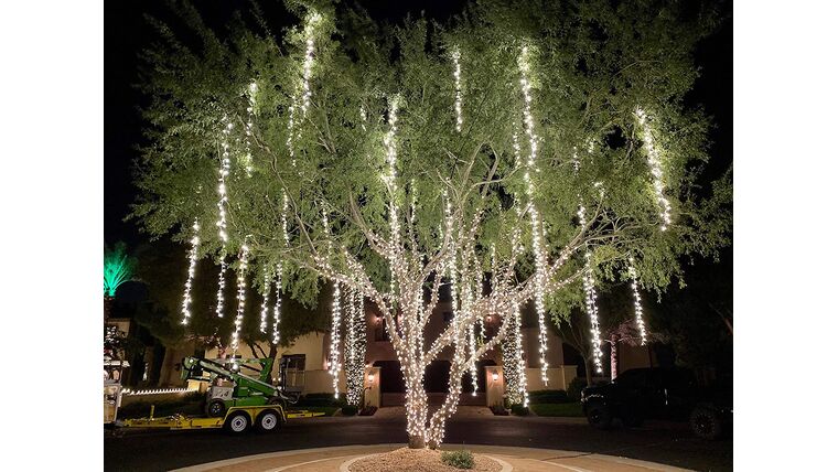 Willow Tree Lighting – 25 Strands – White | Rental