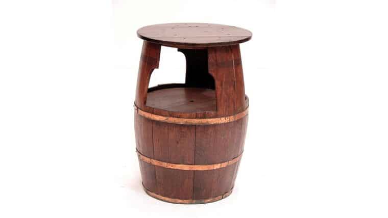 Cocktail Table | Barrel | Rental Cocktail Table | Barrel | Rental