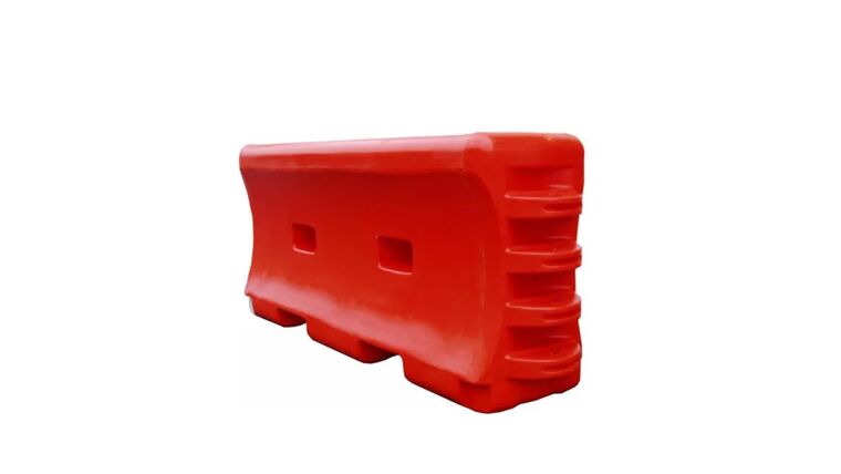 Water-Wall Water-Filled Barrier – 6′ – Orange | Rental